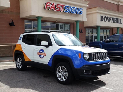 Custom vehicle wrap and graphics Photo